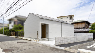 愛犬と暮らす平屋の家